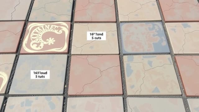 Hur breda fogar har gatstenarna